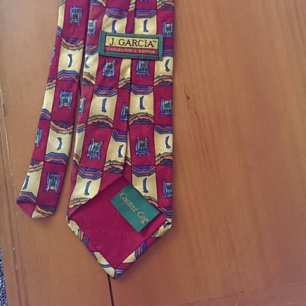 J.Garcia collector's edition "cosmic Cog"men's Tie